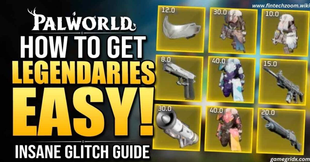 How to get legendary schematics in Palworld